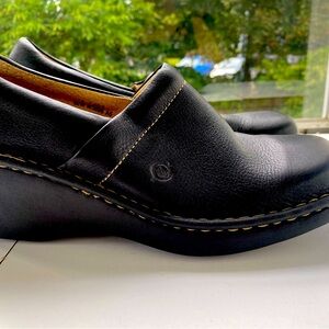 NWOT BOC BORN BLK LEATHER SHOES sz 9